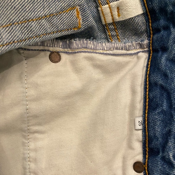 Boyish denim skirt - Picture 6 of 7